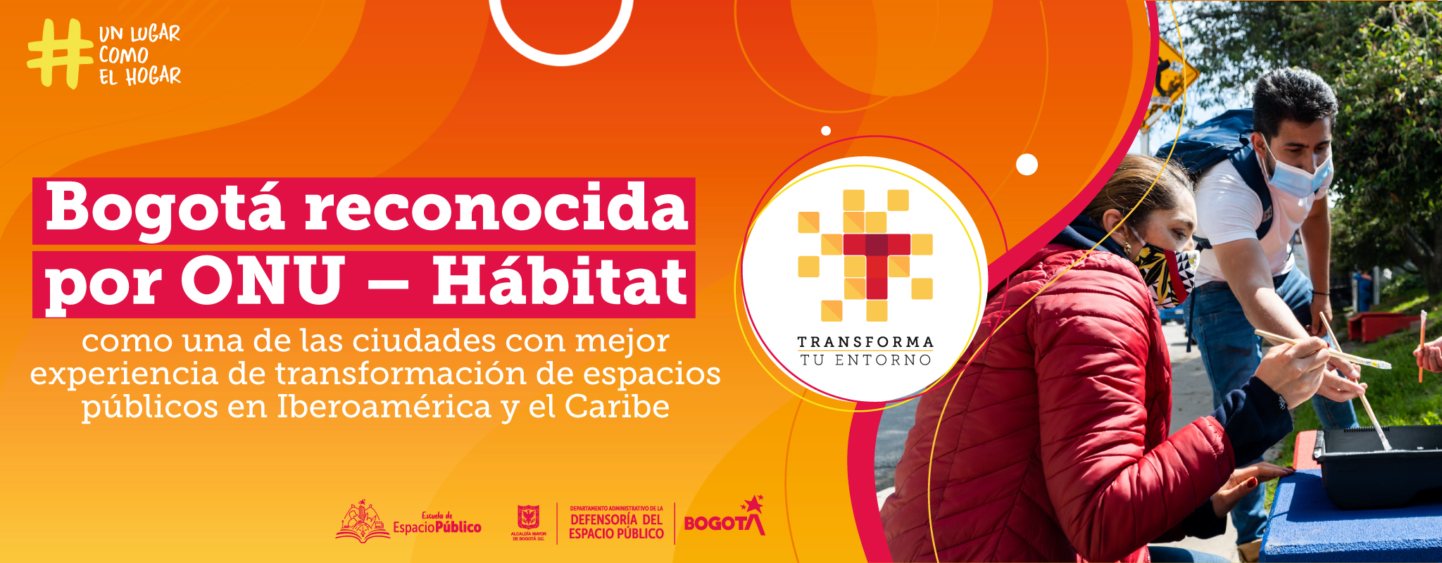 Bogotá reconocida por ONU Hábitat como una de las ciudades con mejor experiencia de transformación de espacios públicos en Iberoamérica y el Caribe